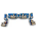 Porsche (991) 911 Turbo - Titanium Performance Exhaust w/ Blue Titanium Tips