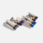 Porsche (991) 911 Turbo - Titanium Performance Exhaust w/ Blue Titanium Tips - Image 2
